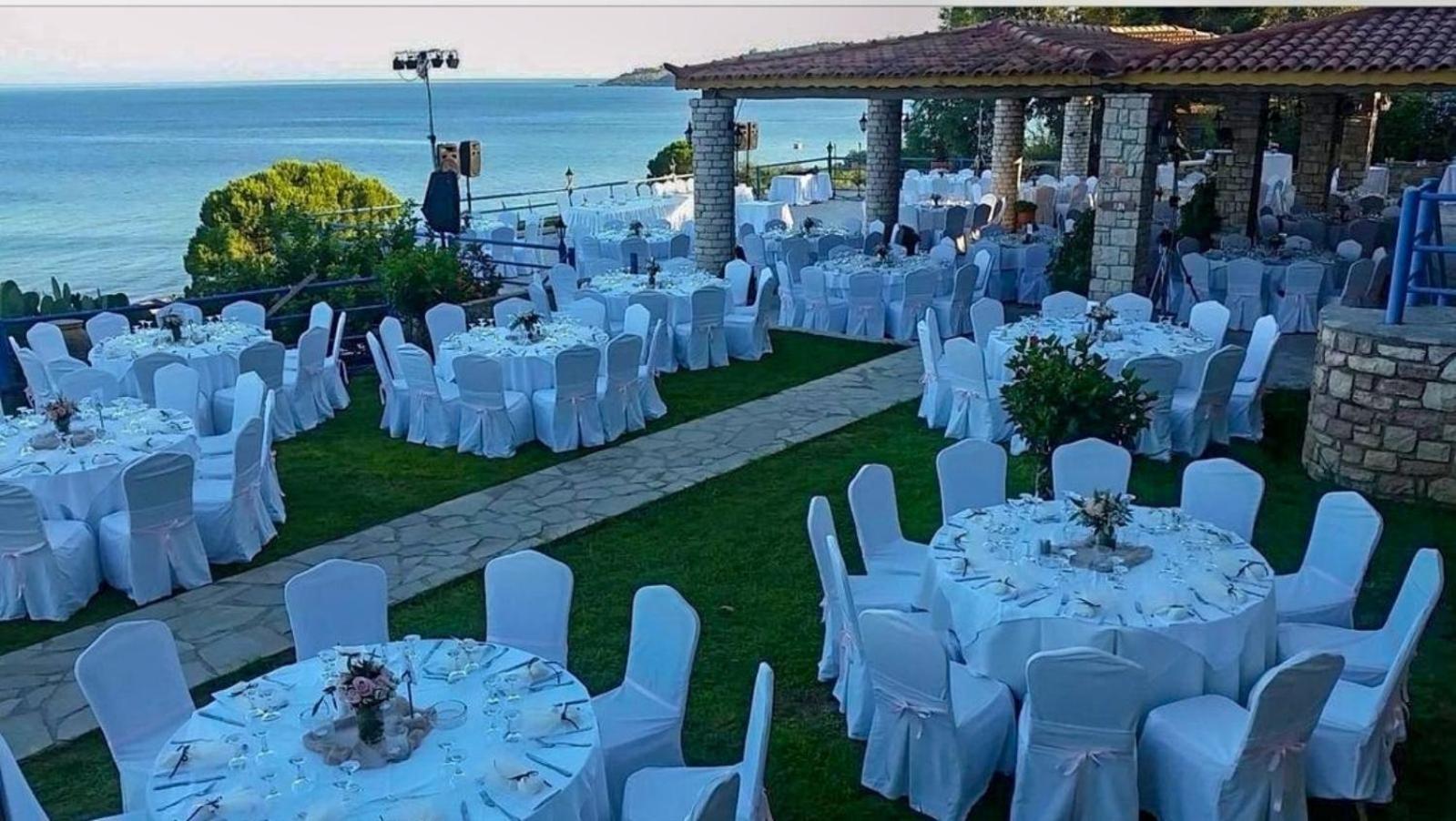De La Plage Hotel Koroni Esterno foto