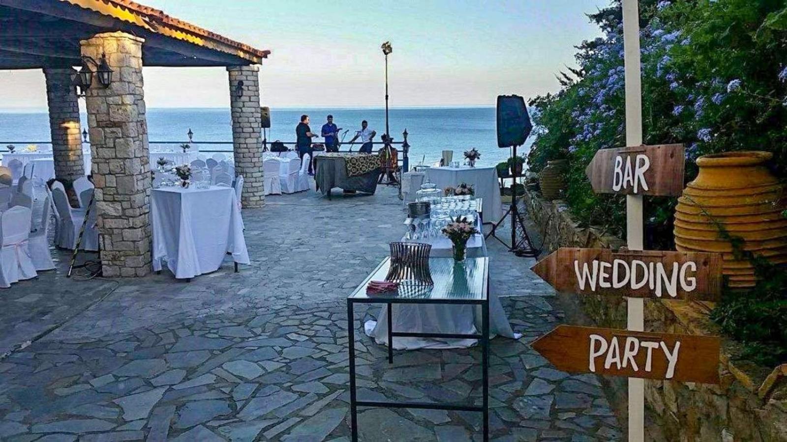 De La Plage Hotel Koroni Esterno foto