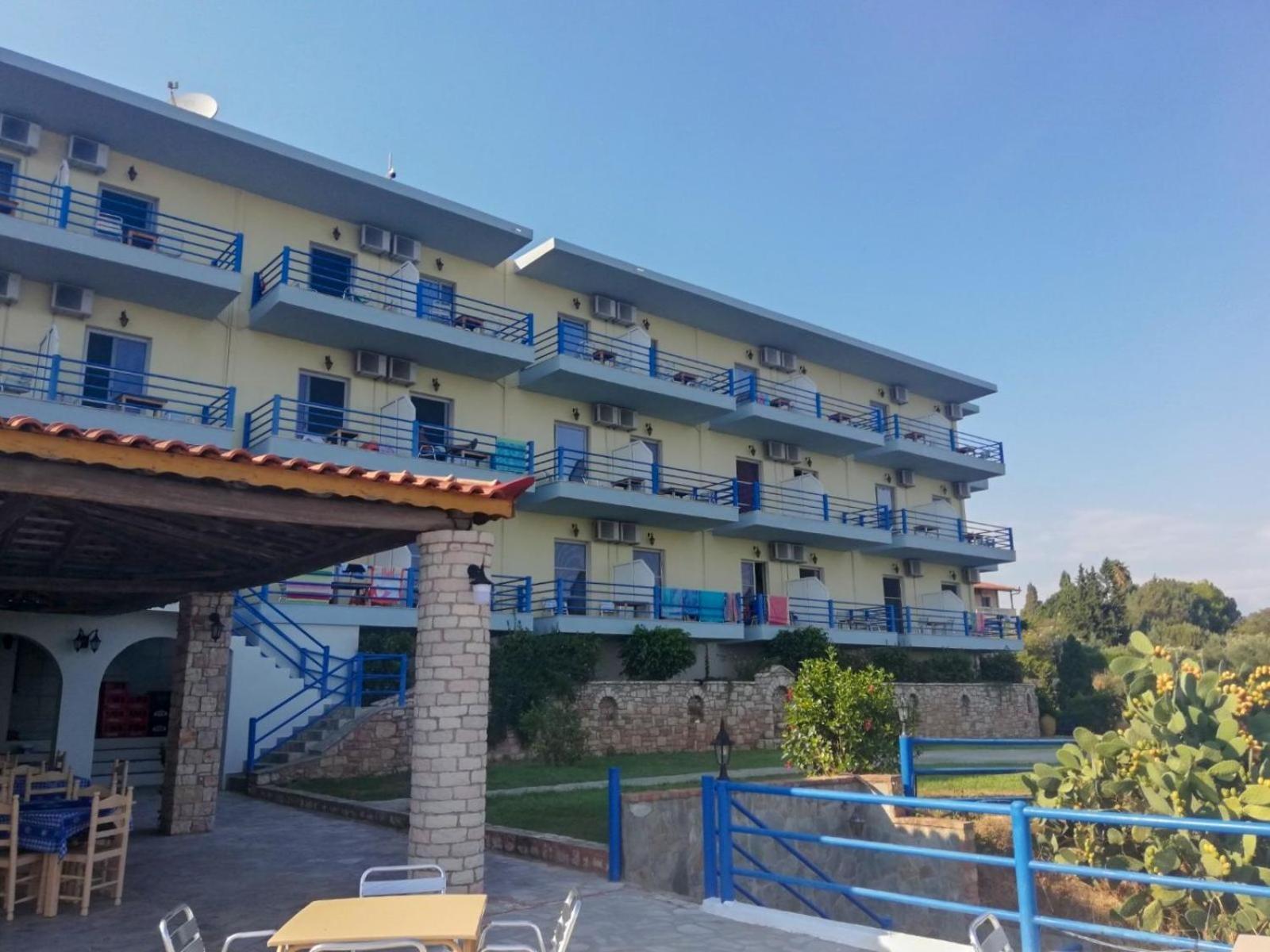 De La Plage Hotel Koroni Esterno foto