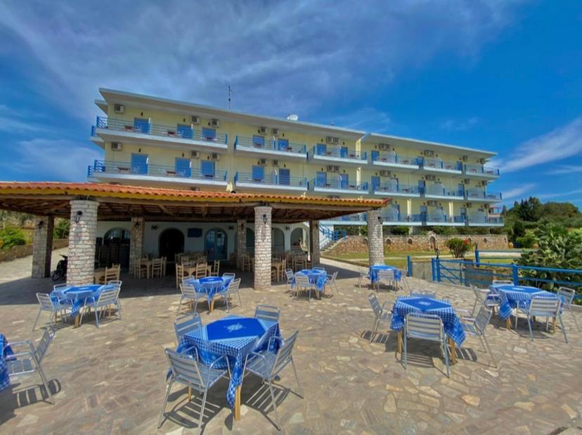 De La Plage Hotel Koroni Esterno foto