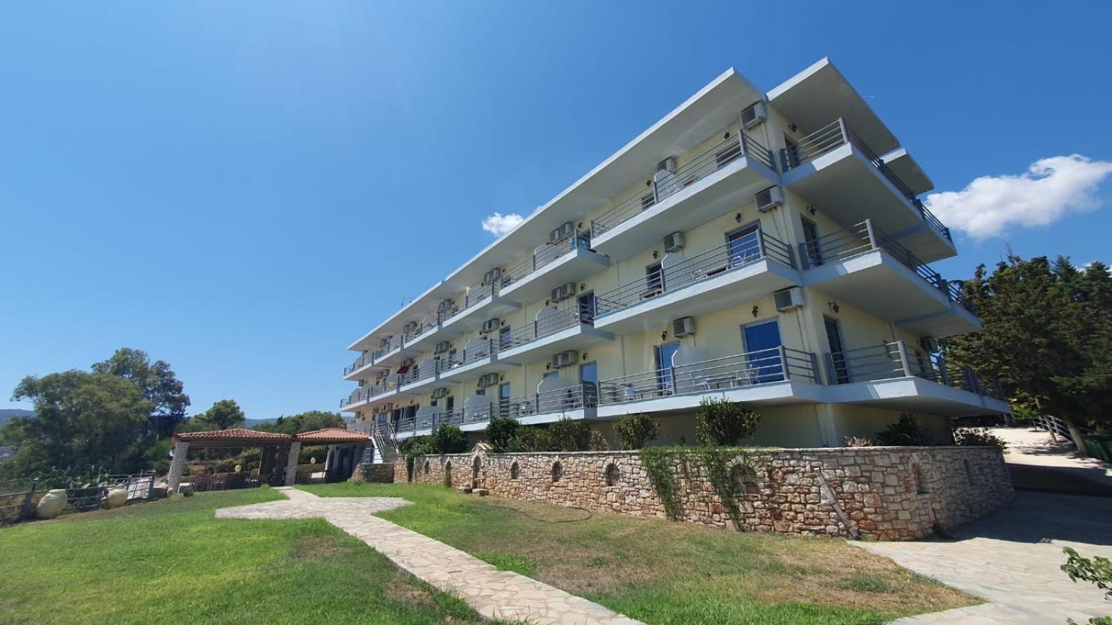De La Plage Hotel Koroni Esterno foto