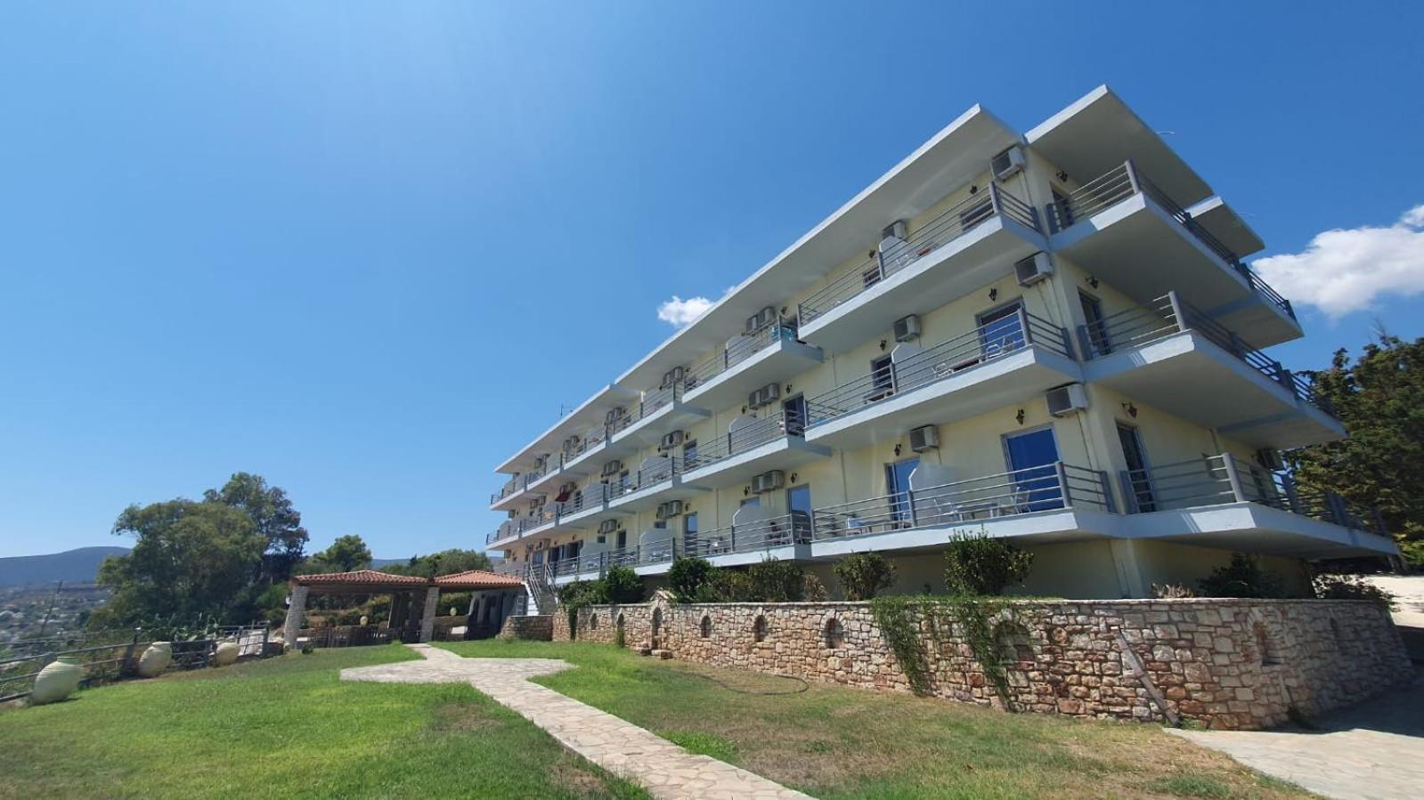 De La Plage Hotel Koroni Esterno foto