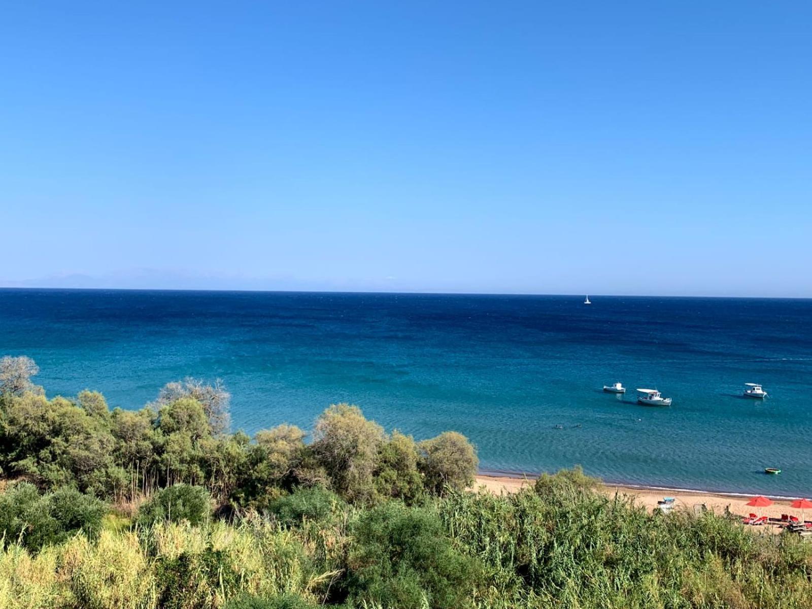 De La Plage Hotel Koroni Esterno foto