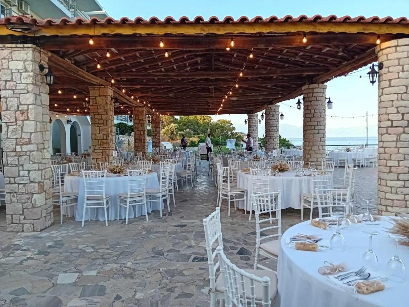 De La Plage Hotel Koroni Esterno foto