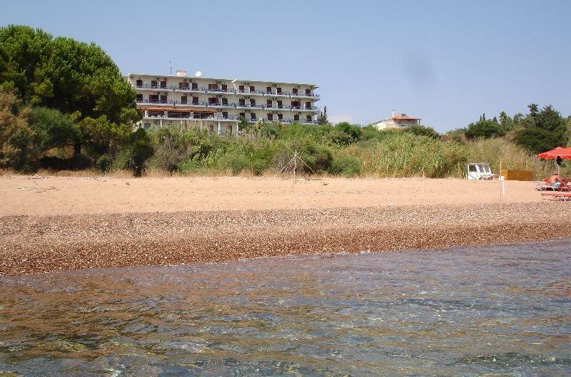 De La Plage Hotel Koroni Esterno foto