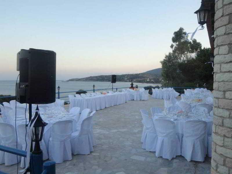 De La Plage Hotel Koroni Esterno foto
